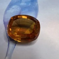 特大オレンジサファイアルース 18.140ct