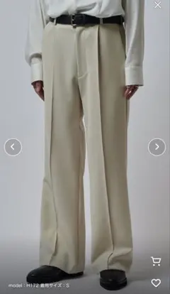 Luis ワイドレッグフレアパンツ