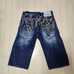 Red Pepper 刺繍デニムショートパンツ(新品未使用)