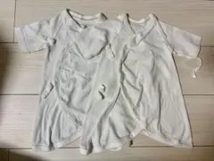 ユニクロ ベビー肌着 2枚セット
