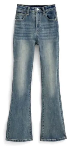 GRL セミフレアデニムパンツ cu508 ブルー Sサイズ