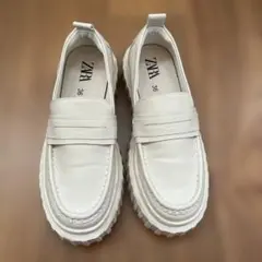ZARA 厚底ローファー　36(23cm)