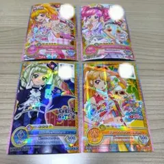 アイカツカード　藤堂ユリカ　夏樹みくる　アクセサリー　サイン入り