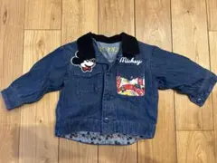 ミッキー デニムジャケット サイズ80
