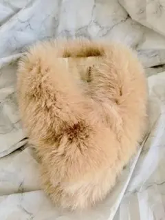 お値下げ　早い者勝ち　フォックスファー マフラー　和洋