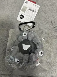 万博　ミャクミャク　エドウィン　カラビナ付きフェイスマスコット　キーホルダー