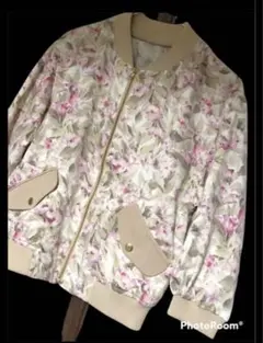 値下げ不可　再採寸済につき即購入OK ジルスチュアート　花柄ブルゾン