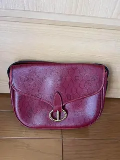Dior Shoulder Bag Honeycomb Red