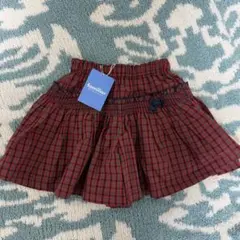 美品　familiar ファミリア 千鳥格子キュロット　17，600円 2025年最新ファミリア チェック キュロットの人気アイテム - メルカリ