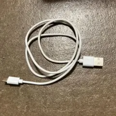 USB-A to USB-Cケーブル 約1メートル ホワイト