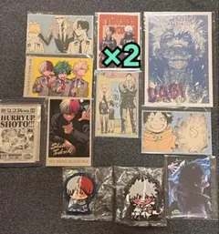 僕のヒーローアカデミア 原画展 轟焦凍 轟燈矢 荼毘