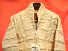 1986年カナダ製　未使用　サンダーバード　カウチンセーター　Mサイズ