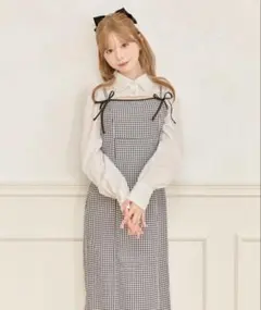 apres jour ダブルリボンキャミワンピース