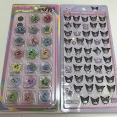 正規品　ボンボンドロップシール　クロミ　おはじきシール　パワーパフガールズ