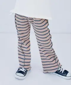 P.premier ボーダー メロウパンツ レギンス
