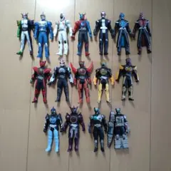仮面ライダー ソフビ フィギュア 16体セット