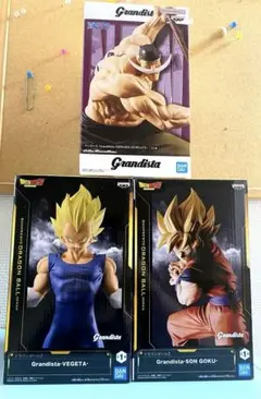 ドラゴンボール ワンピース　grandista フィギュア　セット