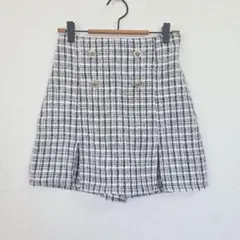 INGNI ツイード チェック柄 ショートパンツ キュロット Fサイズ