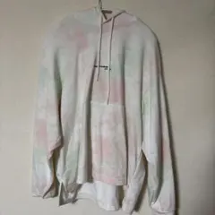 GU タイダイデザイン フード付きパーカー