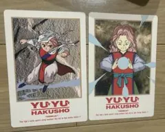 幻海　幽遊白書　カード　ブロマイド　当時物　レア　2枚