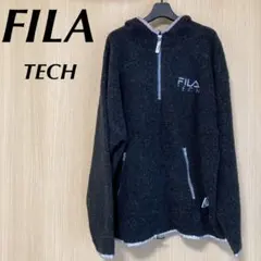FILA フィラ メンズ　パーカー　ボア　トレーナー  M L 古着　トップス