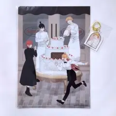 チェンソーマン カフェ クリアファイル アクリルキーホルダー セット