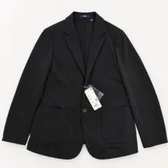 未使用タグ付き ユニクロ ジャージージャケット フォーマル 160 黒 キッズ