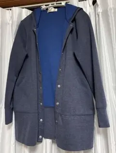 Golden Bear レディース　ロングパーカー　ネイビー　M