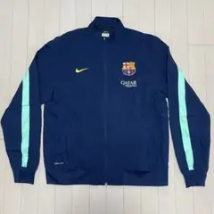 【希少おまけ付き】NIKE FCバルセロナウォームアップセットアップXXLサイズ