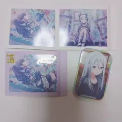 朝比奈まふゆ　宵崎奏　カード　缶バッジセット