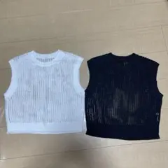 GU メッシュタンクトップ　セット