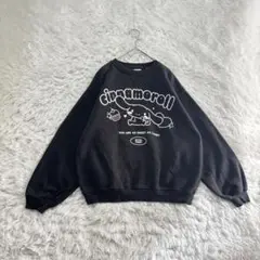 ザラキッズ シナモンロール クルーネックトレーナー 裏起毛 でかプリント 秋冬