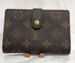美品！ ルイヴィトン モノグラム がま口 折り財布 58aa - メルカリ