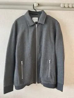 THE SHOP TK グレー ジッパージャケット Lのサムネイル