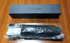 Flinelife 自動開閉折りたたみ傘 黒 収納ケース付き