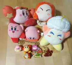 カービィ ぬいぐるみ、キーホルダー、マスコットセット‼️
