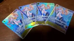 う*引様 ワンピースカード　ナミsr　4枚セット