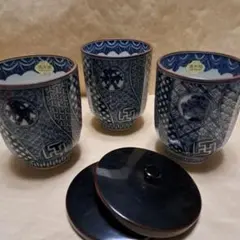 ☆ の落札相場・落札価格 (日本の陶磁) 「三楽」京焼 - Yahoo!オークション 湯呑茶碗 清水焼 平安三楽 工芸品