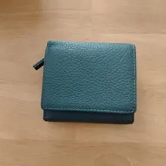 [imeetu] 財布 二つ折り財布 本革 RFID スキミング防止 ミニ財布