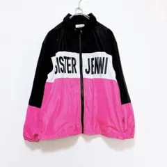 SISTER JENNI ジャケット 長袖ブルゾン アウター トップス ピンク黒