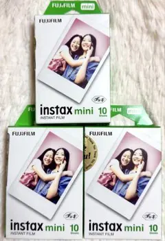 チェキ　フィルム　instax mini 10枚　3パック
