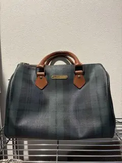 Ralph Lauren レザーバッグ ダークグリーン