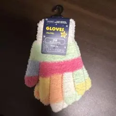 DAISO パステルカラー キッズ手袋 15cm