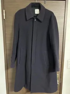 united tokyo ダークネイビー ステンカラーコート ユナイテッド