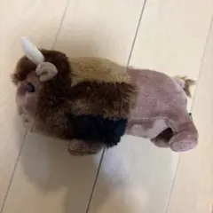 未使用6.4万 イルビゾンテ 特大 バッファロー ドール ぬいぐるみ バイソンドール | スモールギフト | ギフトガイド | オンライン