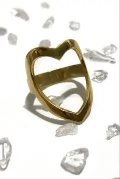 nananbijouxxx Open heart ring
