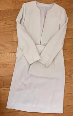 PLST ツイード　セットアップ　ベージュ