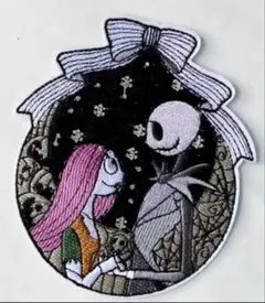 ナイトメアビフォアクリスマス アイロンワッペン
