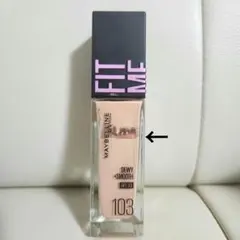 MAYBELLINE FIT MEリキッドファンデーション D N 103のサムネイル
