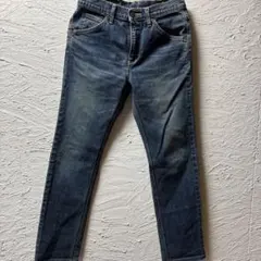 00s 日本製 レギュラー30Lee デニム ダークブルー